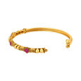 Stunning Traditional Gold Bangle,,hi-res 2