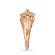 Eye-Pleasing 18 Karat Rose Gold And Diamond Floral Ring,,hi-res 3