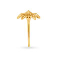 Stunning Floral Gold Finger Ring,,hi-res 3