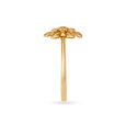 Enticing Floral Gold Ring,,hi-res 3