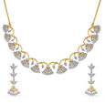 Tanishq Gold Necklace Set 