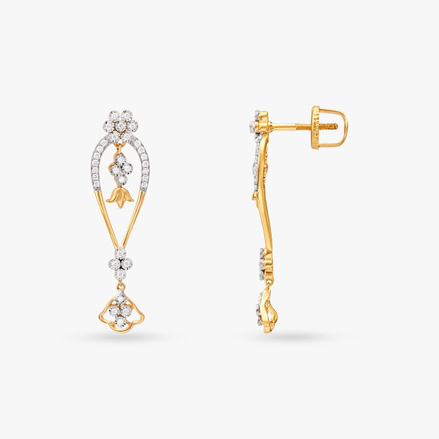 Floral Radiance Diamond Necklace Set 5