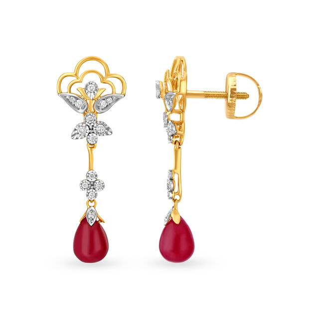 Charming Diamond Drop Earrings,,hi-res 3