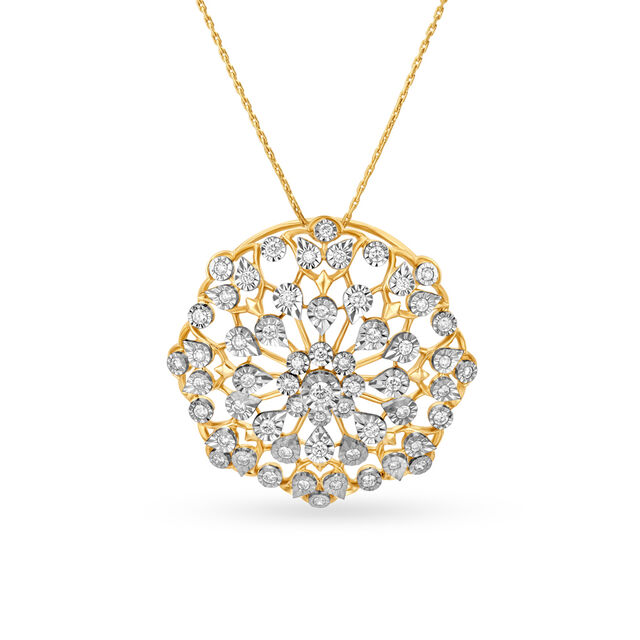 Sparkling Diamond Pendant 