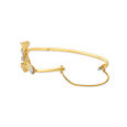 Majestic Floral Gold and Diamond Bangle,,hi-res 2