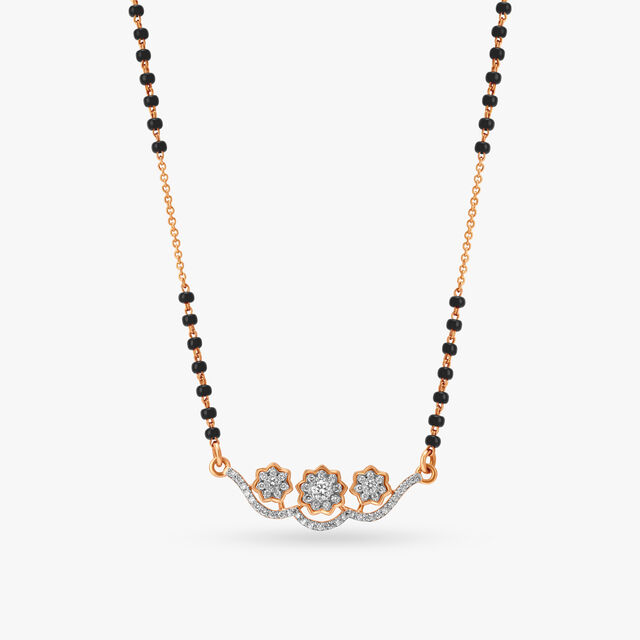 Magnificent Diamond and Rose Gold Mangalsutra