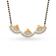 Floral Bliss Diamond Mangalsutra,,hi-res 