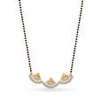 Floral Bliss Diamond Mangalsutra,,hi-res 2
