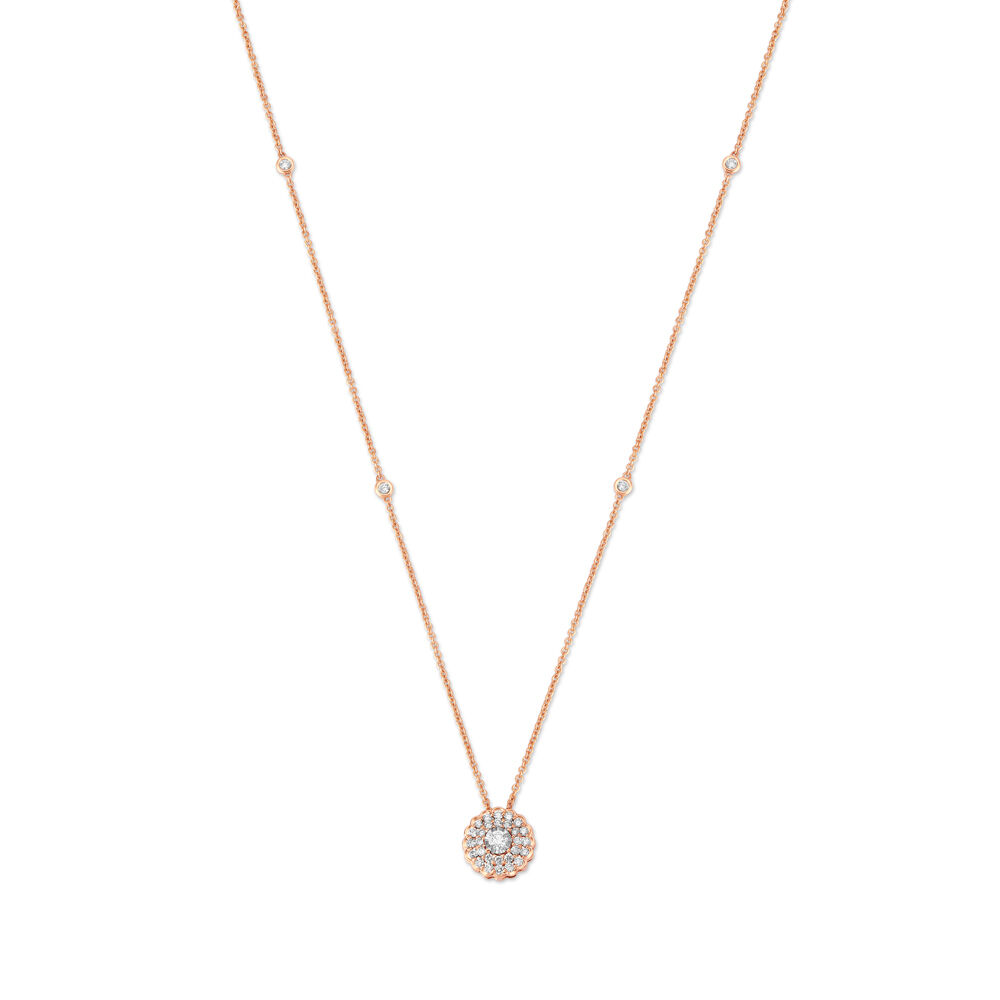 Tanishq rose gold chain discount