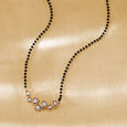 Radiant Droplets Diamond Mangalsutra,,hi-res 