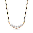 Impressive Starry Diamond Mangalsutra,,hi-res 