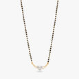Enchanting Floral Diamond Mangalsutra,,hi-res 2