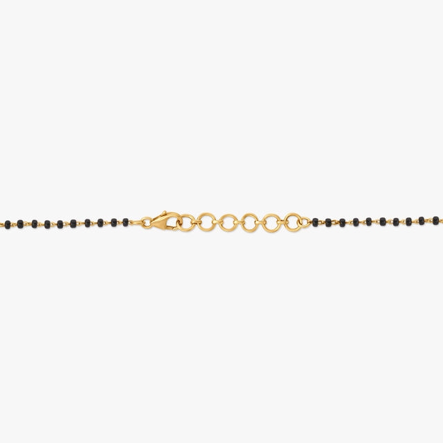 Enchanting Floral Diamond Mangalsutra,,hi-res 3