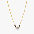 Minimalist Delight Diamond Mangalsutra,,hi-res 