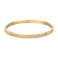 Diamond Cluster Bangle,,hi-res 