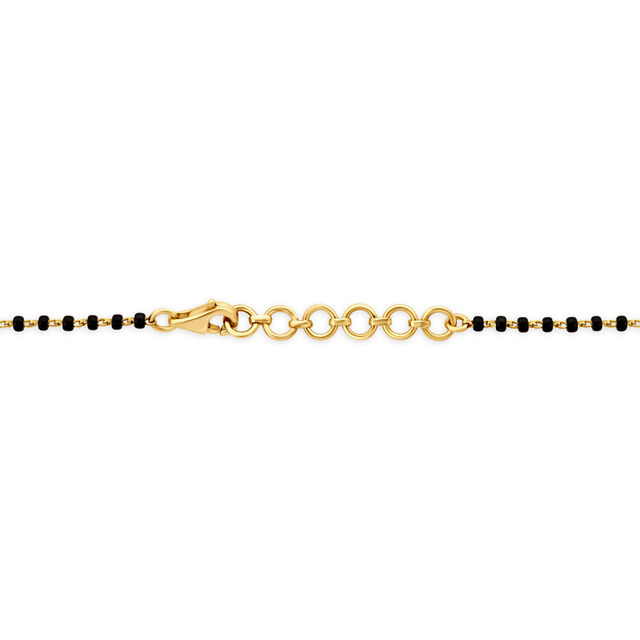Triad of Flowers Diamond Mangalsutra 3