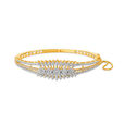 Palatial Traditional Diamond Bangle,,hi-res 