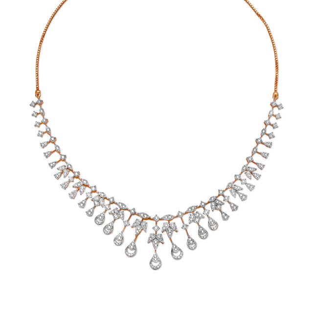 Elegant Diamond Neckwear Set,,hi-res 2