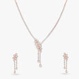Cascade Diamond Necklace Set 