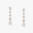 Radiant Diamond Leaf Necklace Set 4