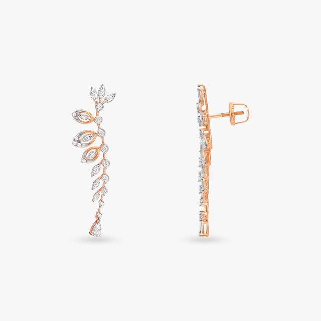Leafy Splendour Diamond Necklace Set 5