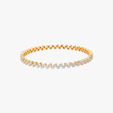 Chic Elegance Diamond Bangle