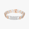 Abstract Gleam Diamond Bracelet 