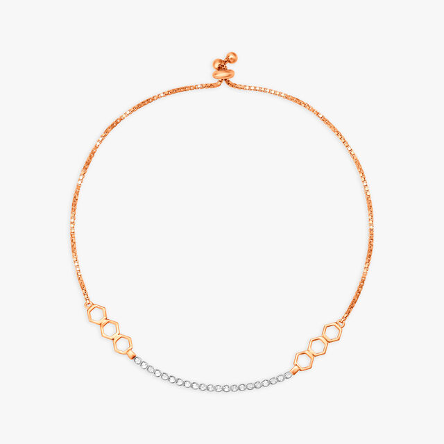 Elegant Diamond Bracelet 
