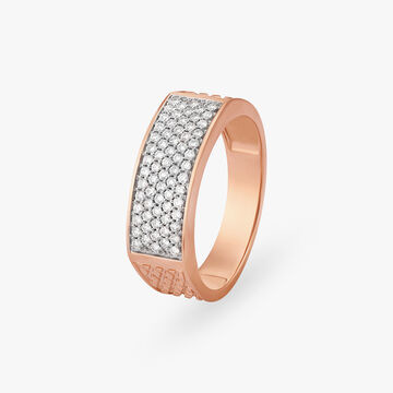 Dazzling Radiance Finger Ring For Men