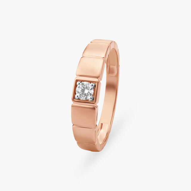 Stroke of Brilliance Finger Ring For Men