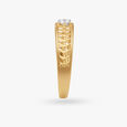 Charismatic Carved Diamond Finger Ring For Men 3