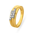 Magnificent Band Style Diamond Finger Ring For Men,,hi-res 