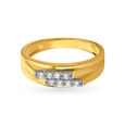 Magnificent Band Style Diamond Finger Ring For Men,,hi-res 2