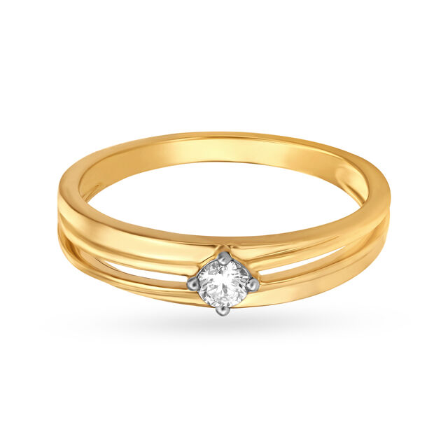 Stunning Gold and Diamond Finger Ring for men 2