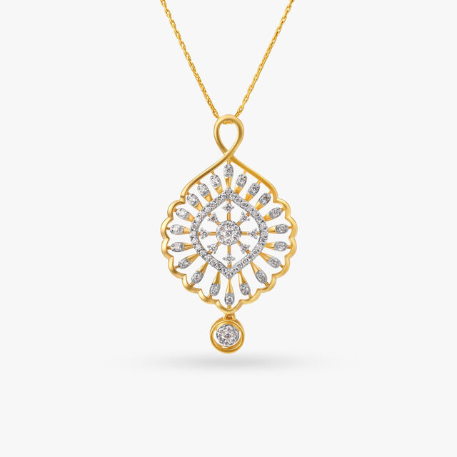 Simple Splendor Diamond Pendant 