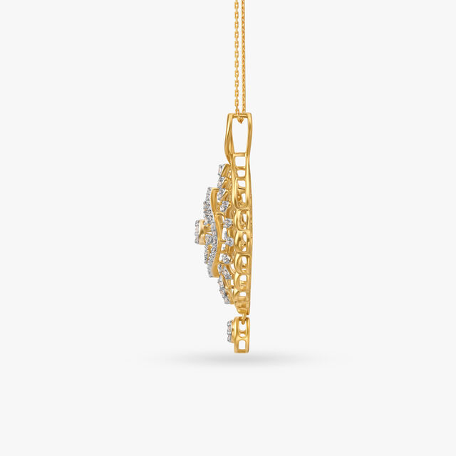 Simple Splendor Diamond Pendant 2