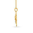 Floral Pendant with Lord Ganesha Motif,,hi-res 2