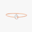 Teardrop Diamond Bangle 