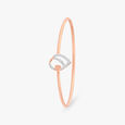 Teardrop Diamond Bangle 2