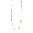 Contemporary Stone Studded Gold Chain 2