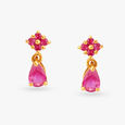 Regal Gemtone Dangle Earrings 