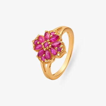 Floral Radiance Ring