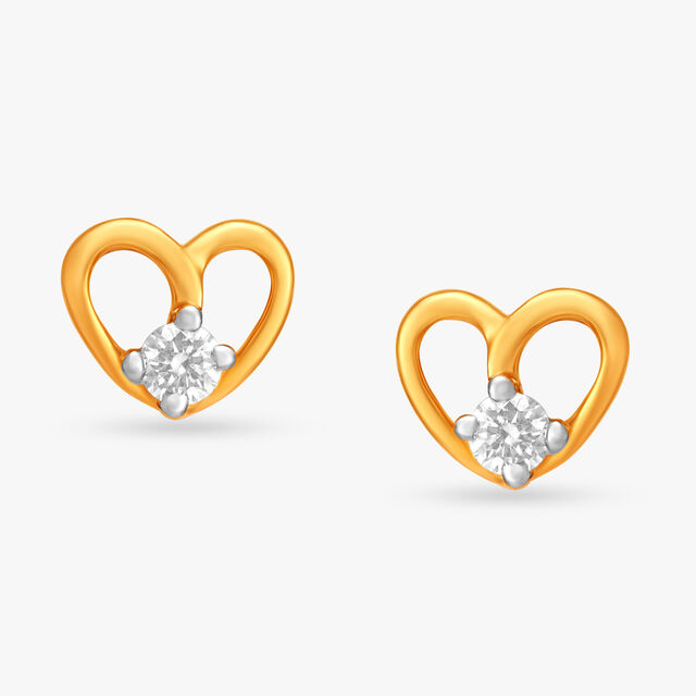 Evergreen Love Diamond Stud Earrings 