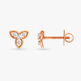 Trillium Diamond Stud Earrings 2