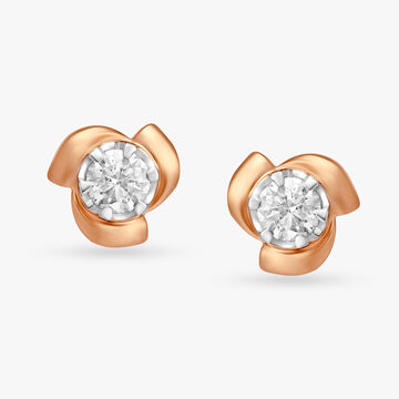 Sublime chic Diamond Stud Earrings