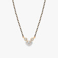 Luminary Lotus Diamond Mangalsutra 