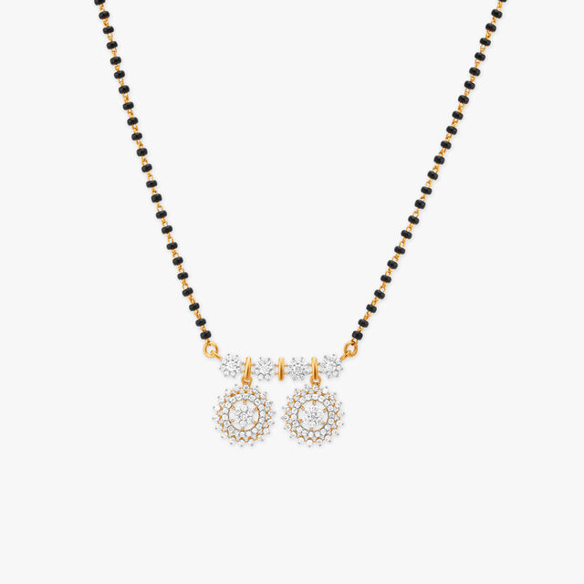 Elegant Diamond Mangalsutra 