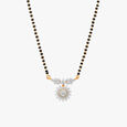 Sunflower Diamond Mangalsutra 