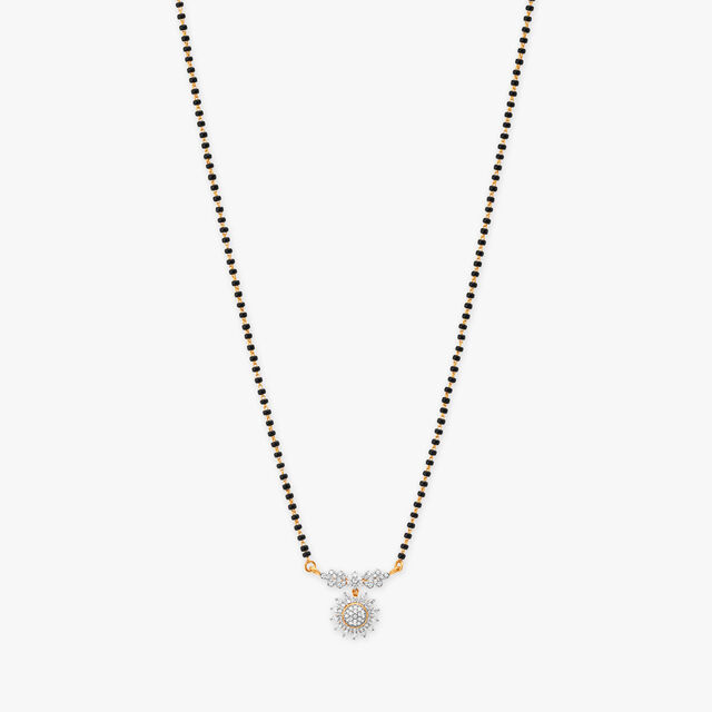 Sunflower Diamond Mangalsutra 2