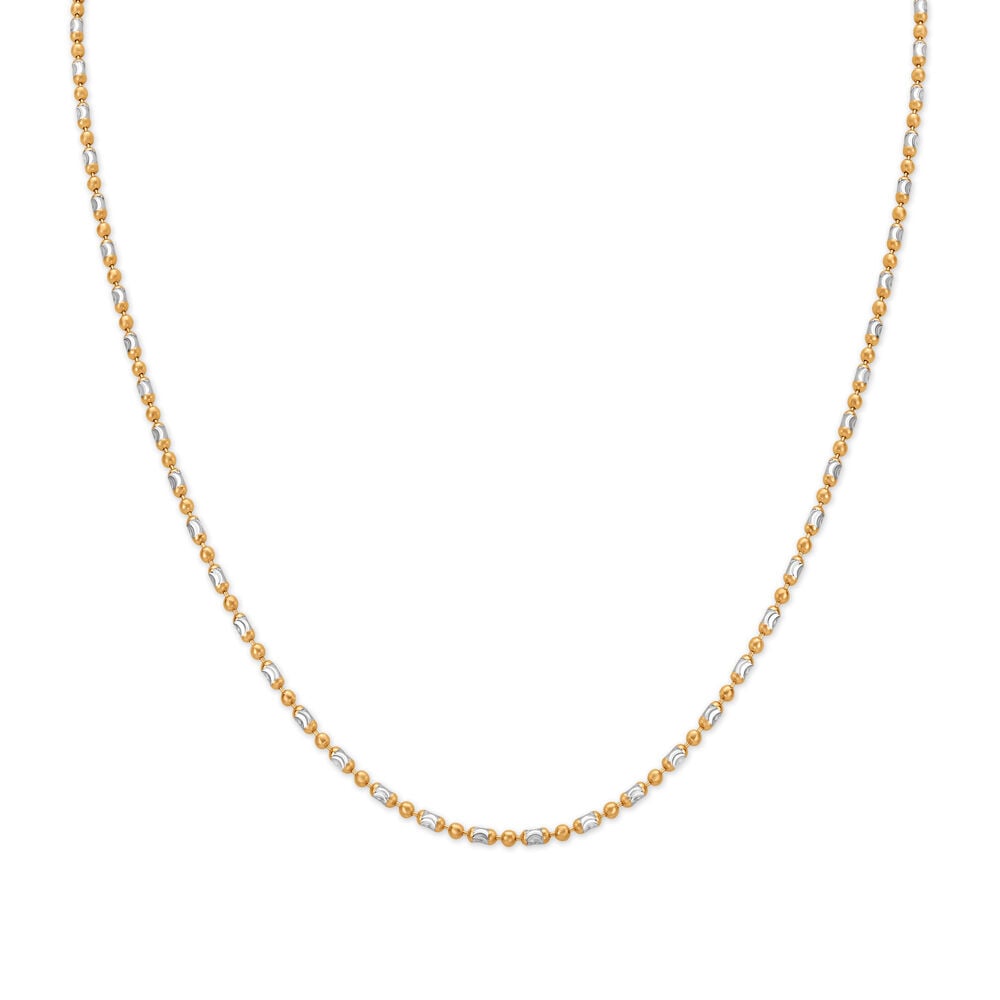 Buy Radiant Minimal Gold Chain at Best Price Tanishq US